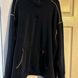 Ariat FR Men's Navy Zip-Up Sweater 3XL